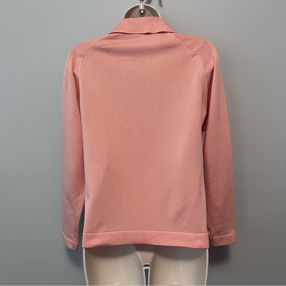 Givenchy Sport Vintage Collared Button Front Cardigan Size 34/S - Picture 3 of 4